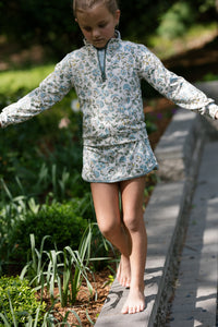 Kitt Set in Mimosa Flower Cream/Check