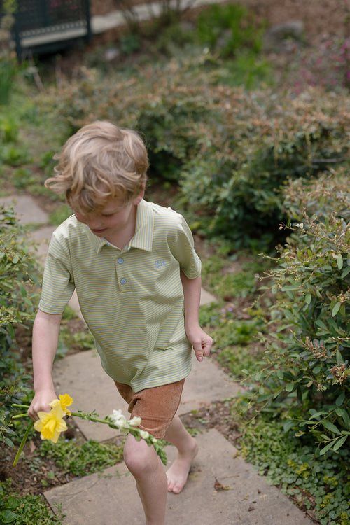 Banks Polo in Dockside Stripe
