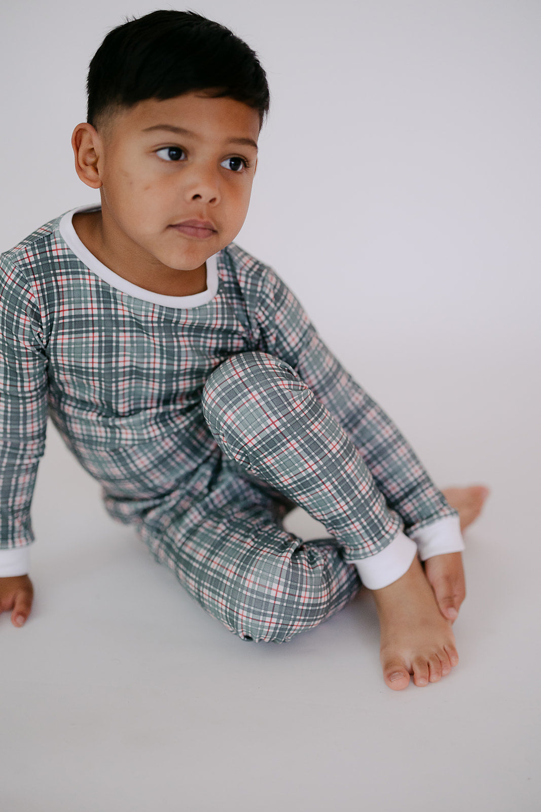 Pajama Set in Cavalier Plaid