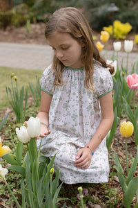 Ella Dress in Flutter Flower