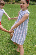 Molly Anne Dress in Calico Summer Stripe