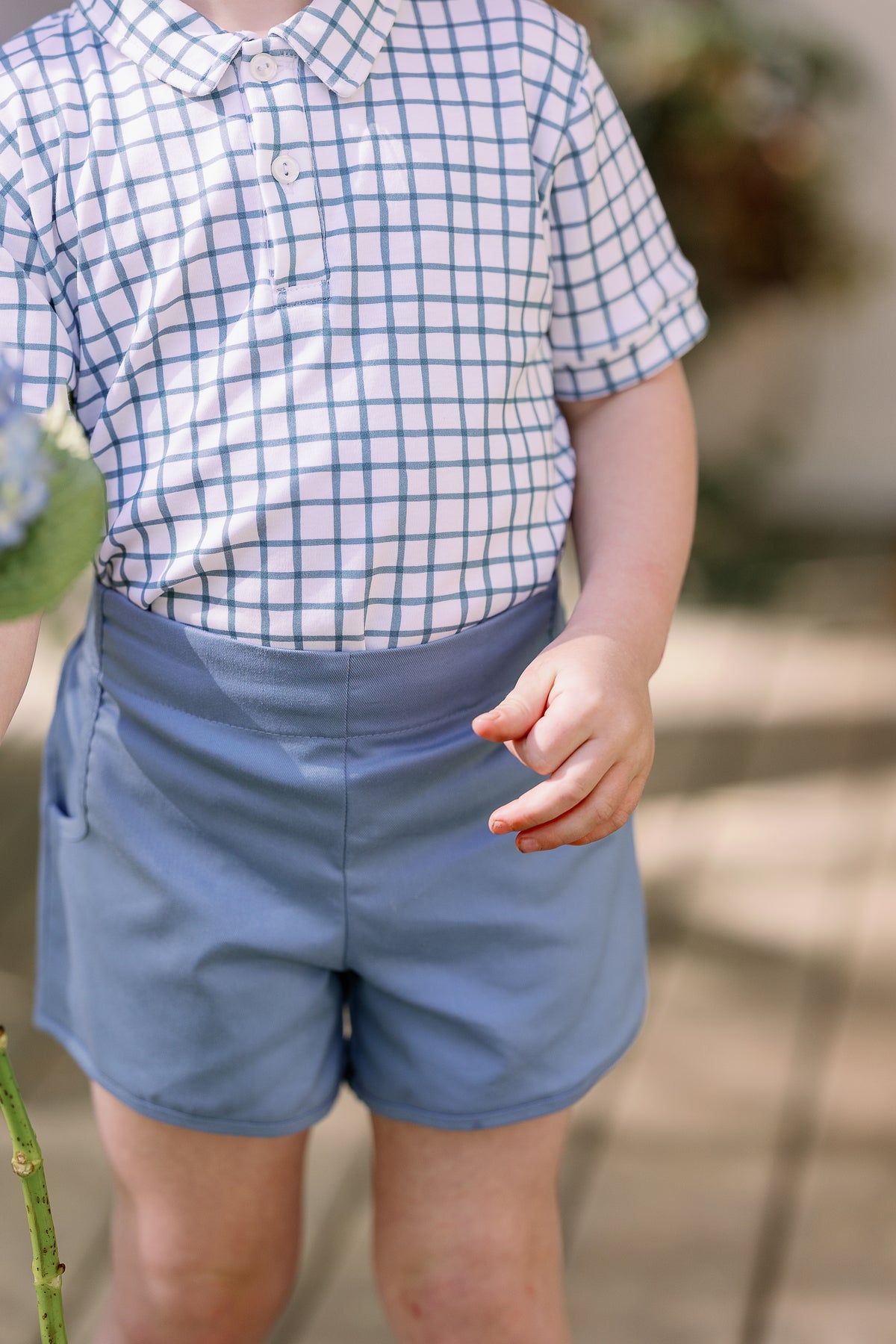 Banks Polo in Thacker Plaid