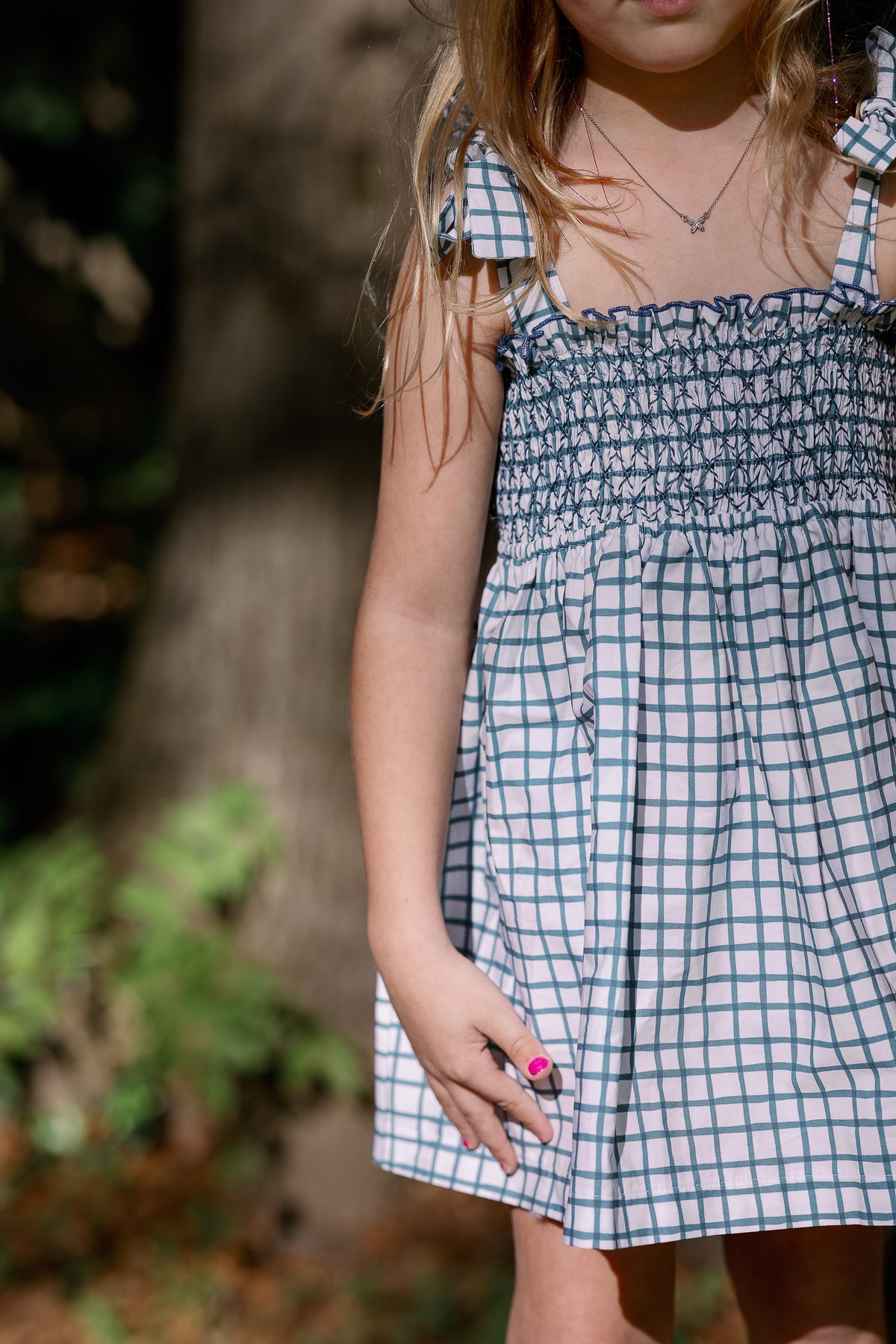 Teatime Dress in Thacker Plaid