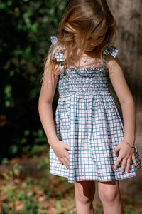 Teatime Dress in Thacker Plaid