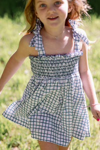 Teatime Dress in Thacker Plaid