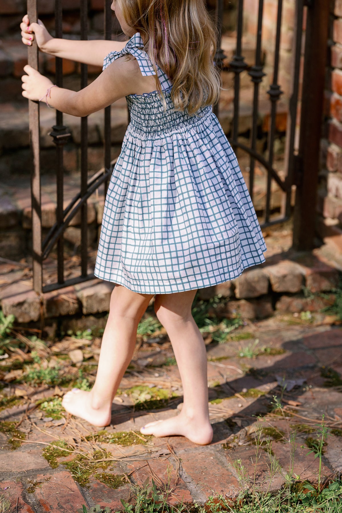 Teatime Dress in Thacker Plaid