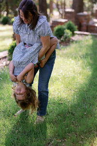 Womens Molly Anne Top in Thacker Plaid