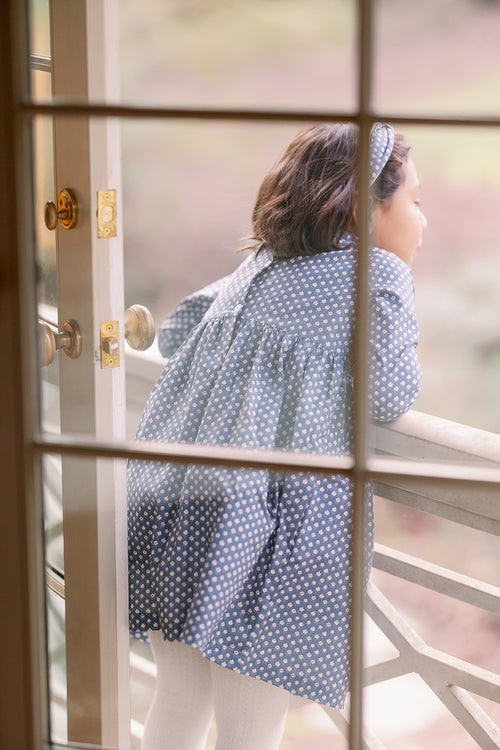 Smocked Dress in Gretl Bloom