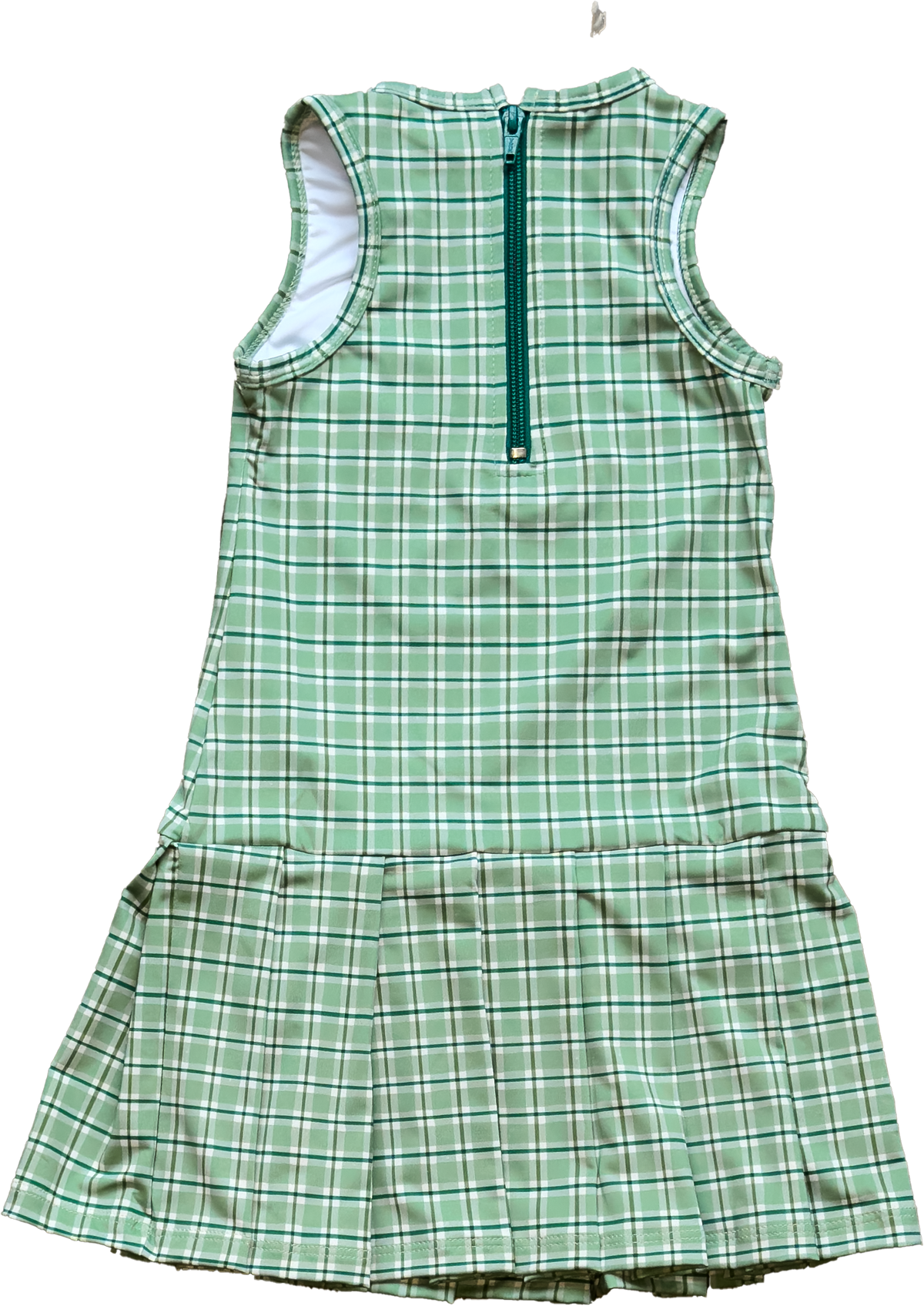 Tennis Dress in Apple Check