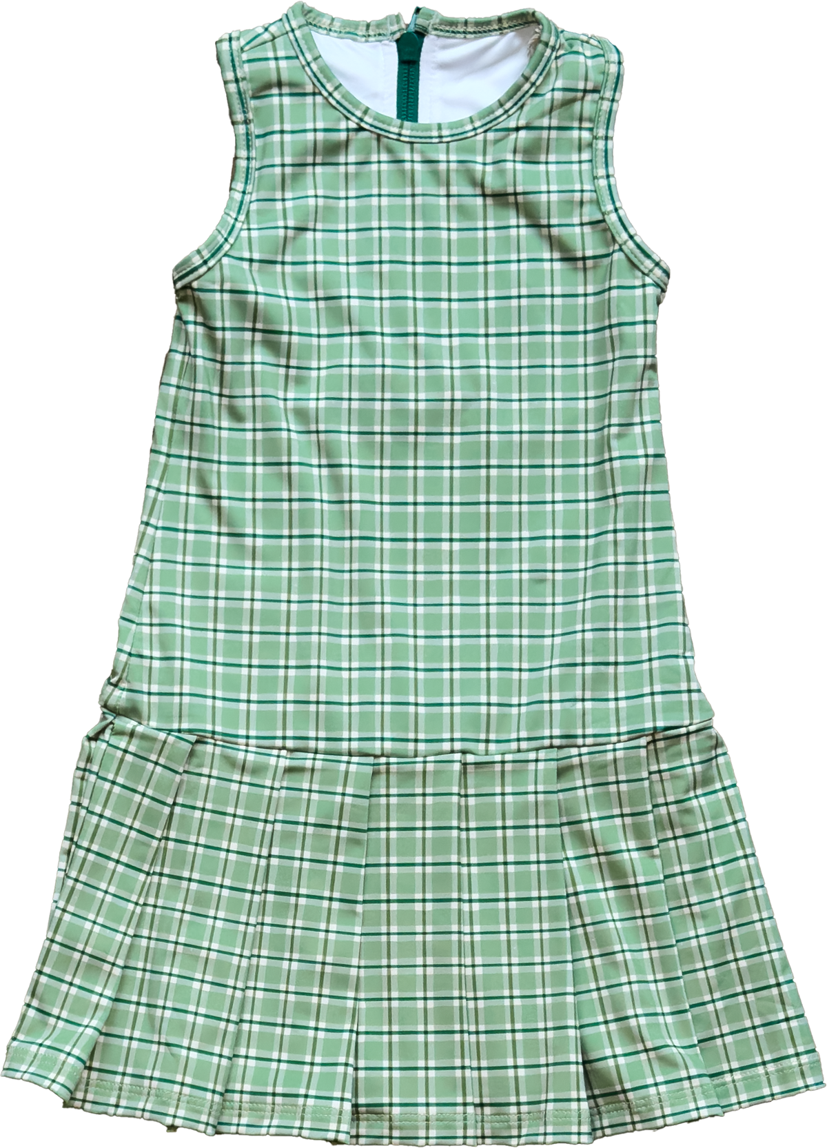 Tennis Dress in Apple Check