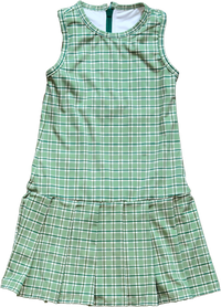 Tennis Dress in Apple Check