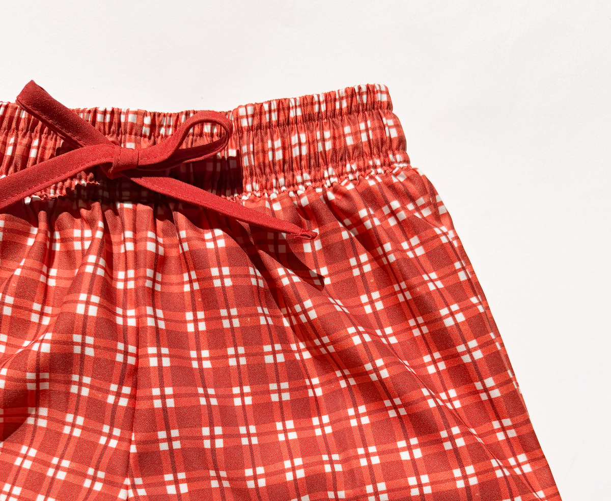 Talmadge Trunk | Cherry Check