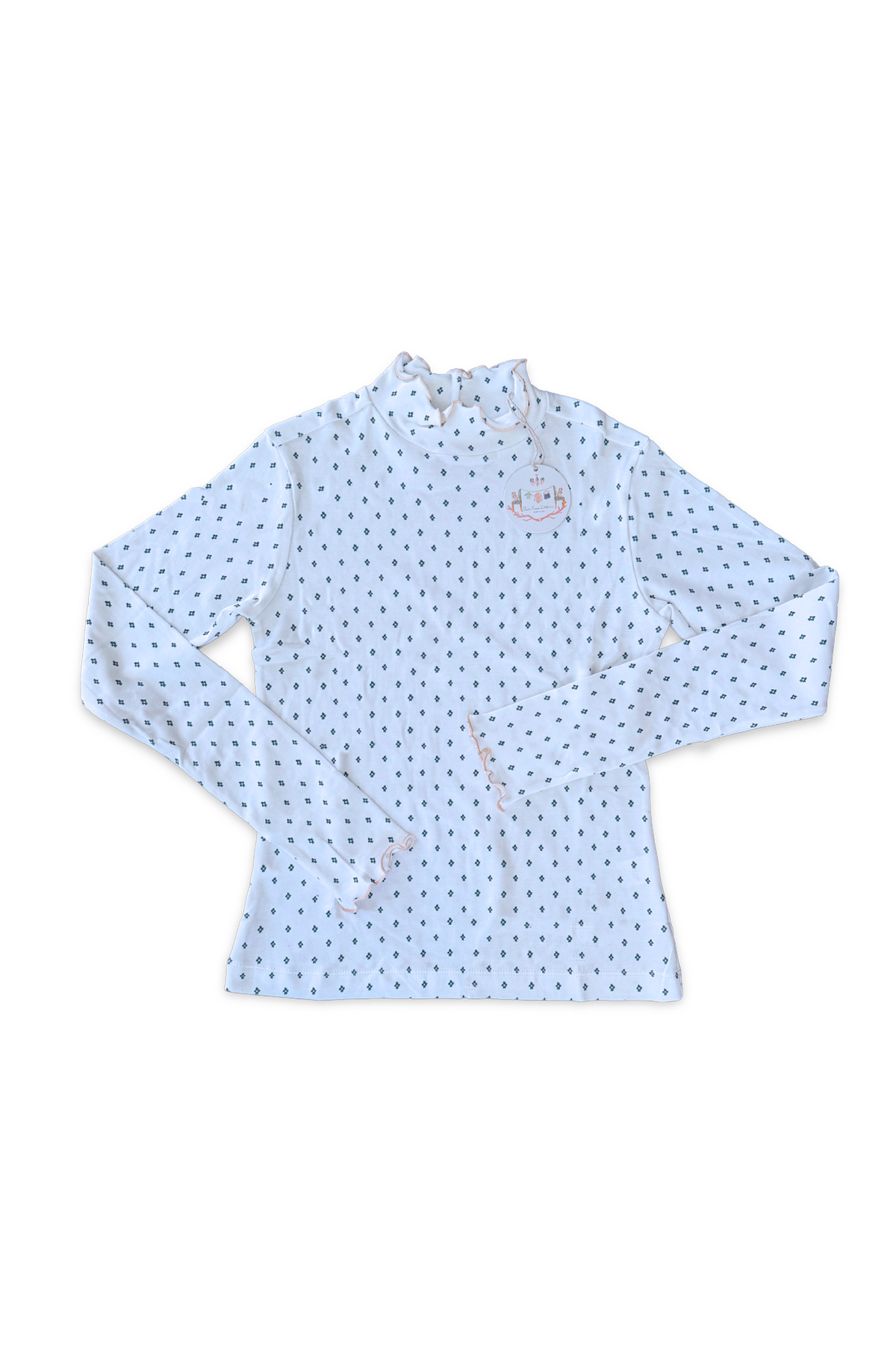 Women's Evelyn Turtleneck in Tessa Dot