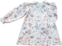 Yorkshire Dress in Field Botanical White