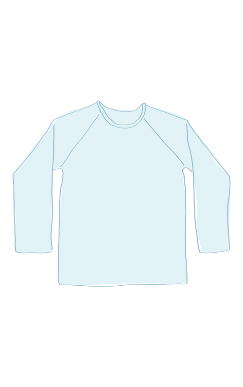 Collins Sun Shirt in Pale Blue
