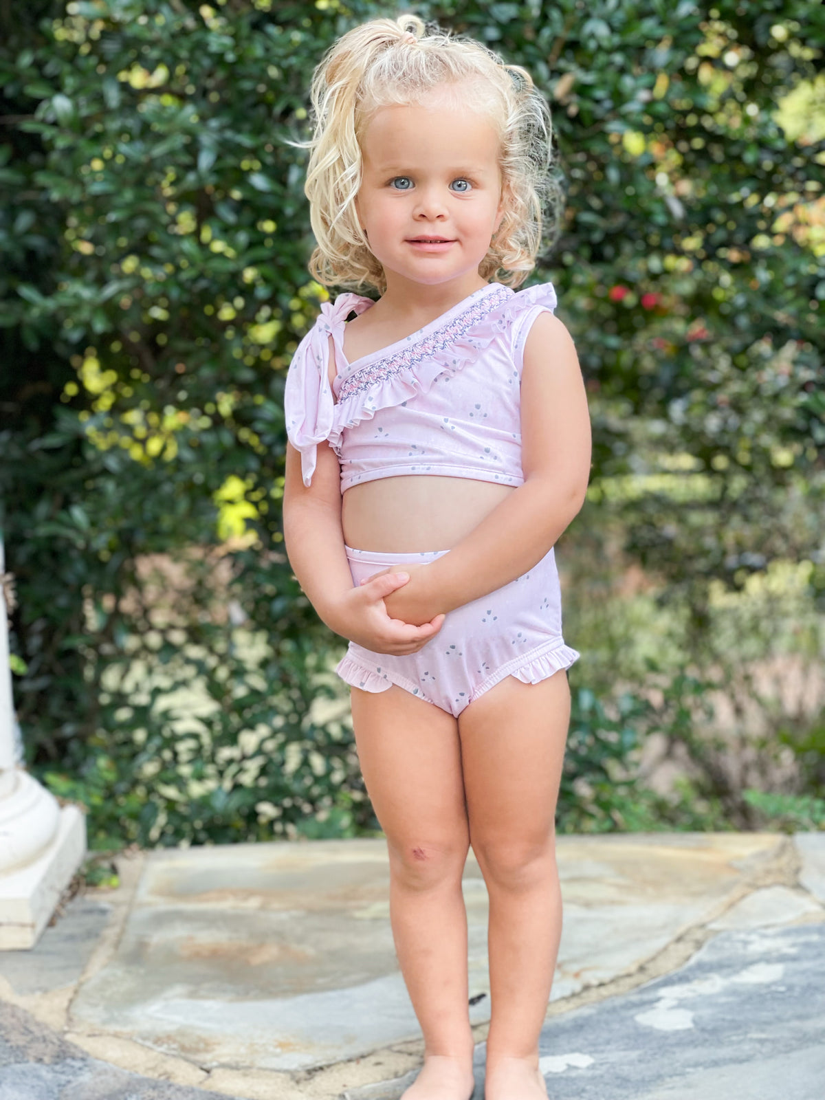 Mary Alex Two Piece in Rose Calico