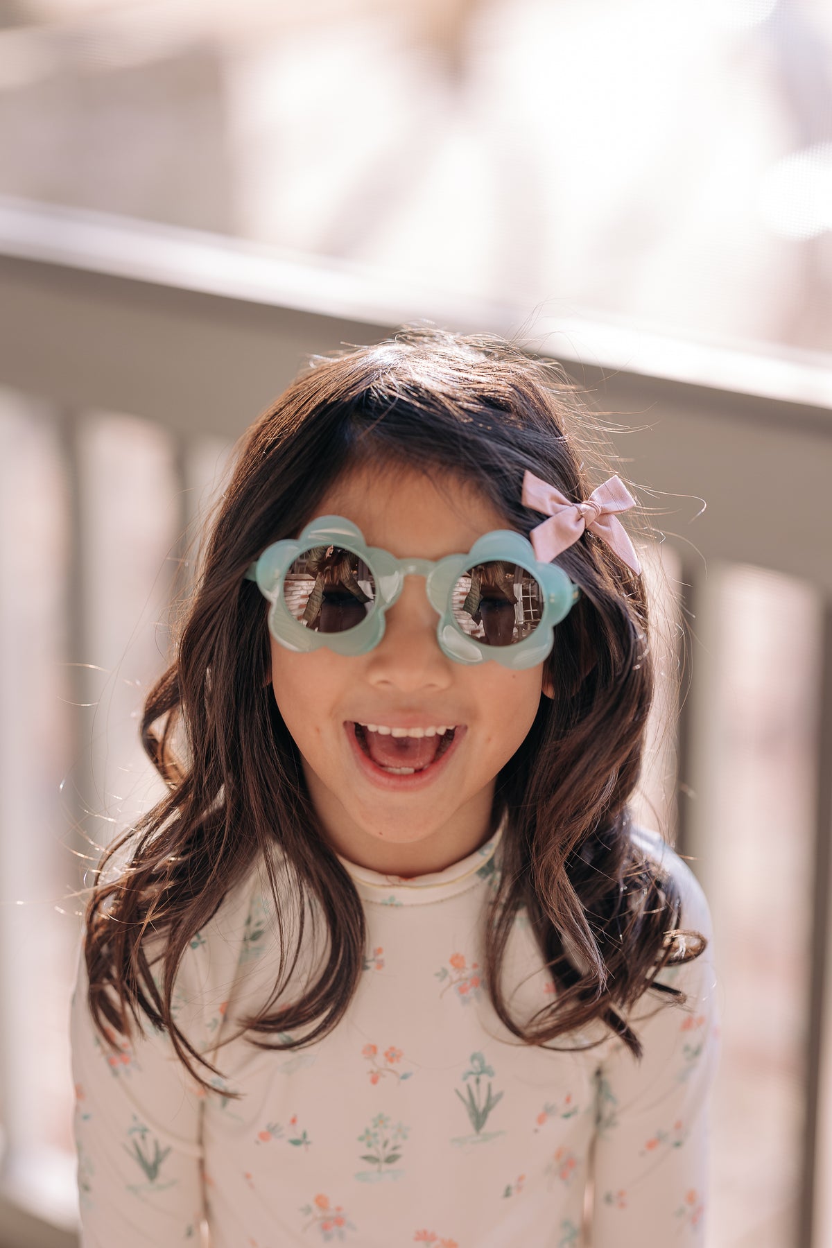 Kids Sunglasses in Spring Green