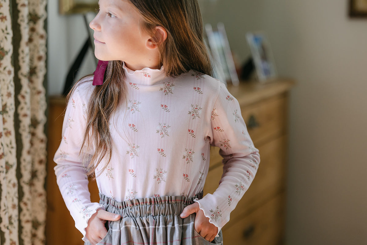 Evelyn Turtleneck in Antionette Stripe