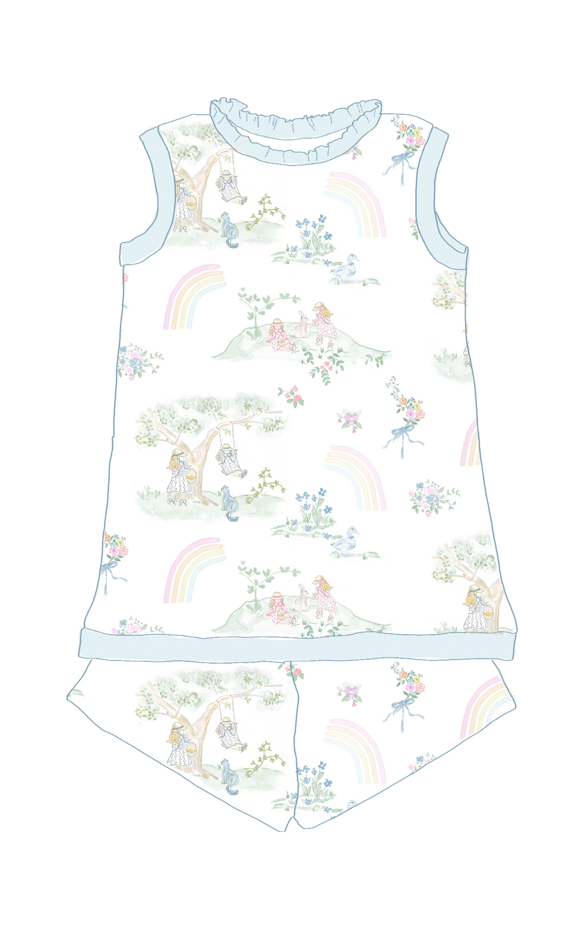Dashwood Set in Toile
